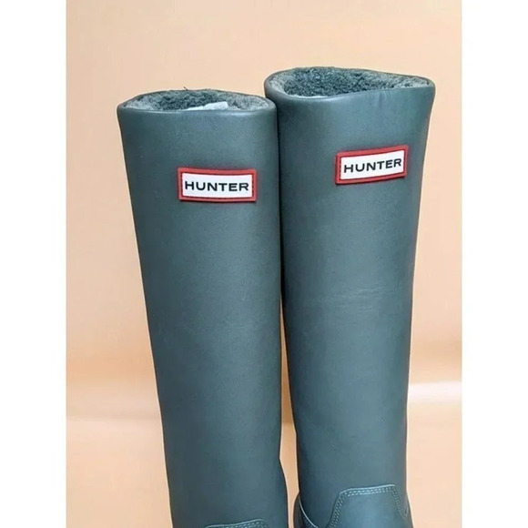 NIB Hunter Womens Olive Chasing Knee Boot Killing Eve Size 5 / EU 36 (MSRP $395) - Picture 7 of 10
